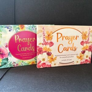 Prayer Cards Set - Floral Inspirational Scripture Cards